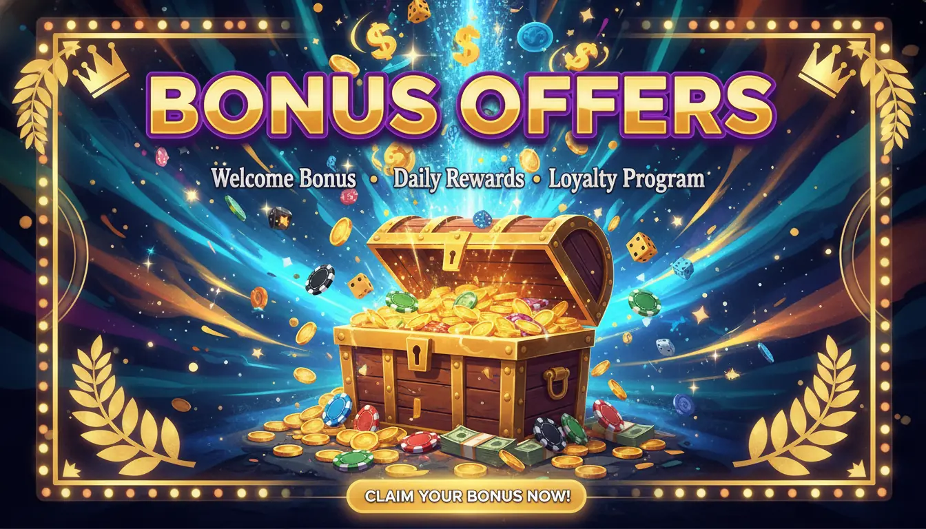 Bonus offers Momang casino